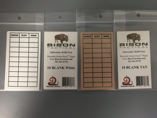 Refill Pack for Sidewinder or Python D.O.P.E Holders