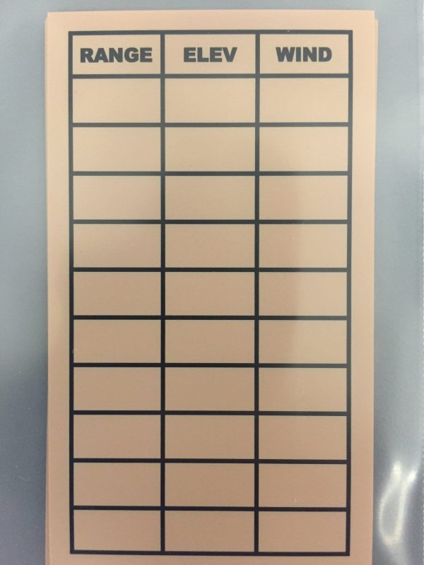 Refill Pack for Sidewinder or Python D.O.P.E Holders