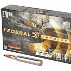 Trophy Copper Federal 270 Ammo
